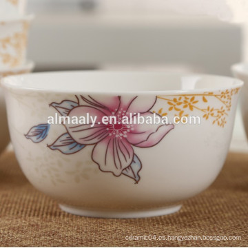 tazón de fuente de cerámica del cuenco de ensalada de China del mayorista